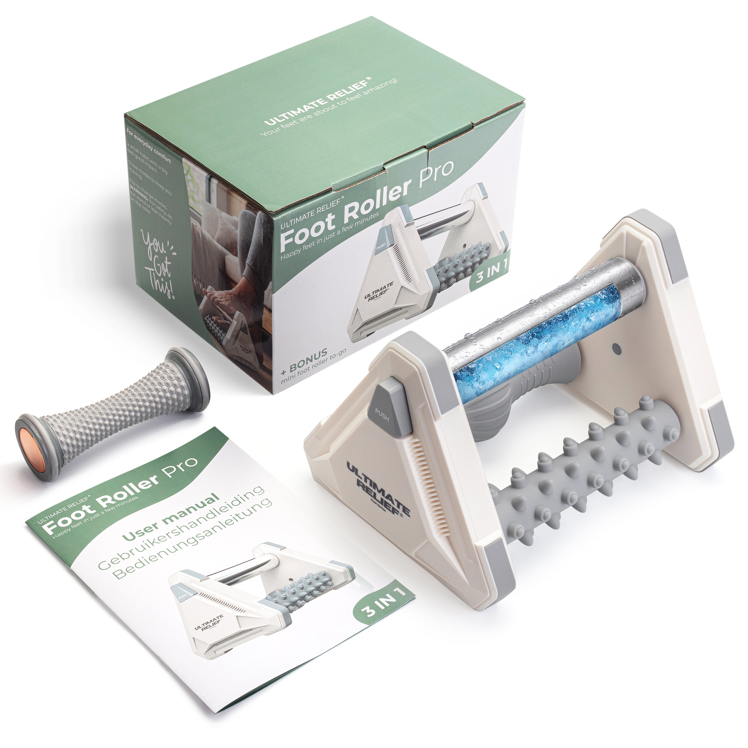 3-in-1 Voetroller Pro