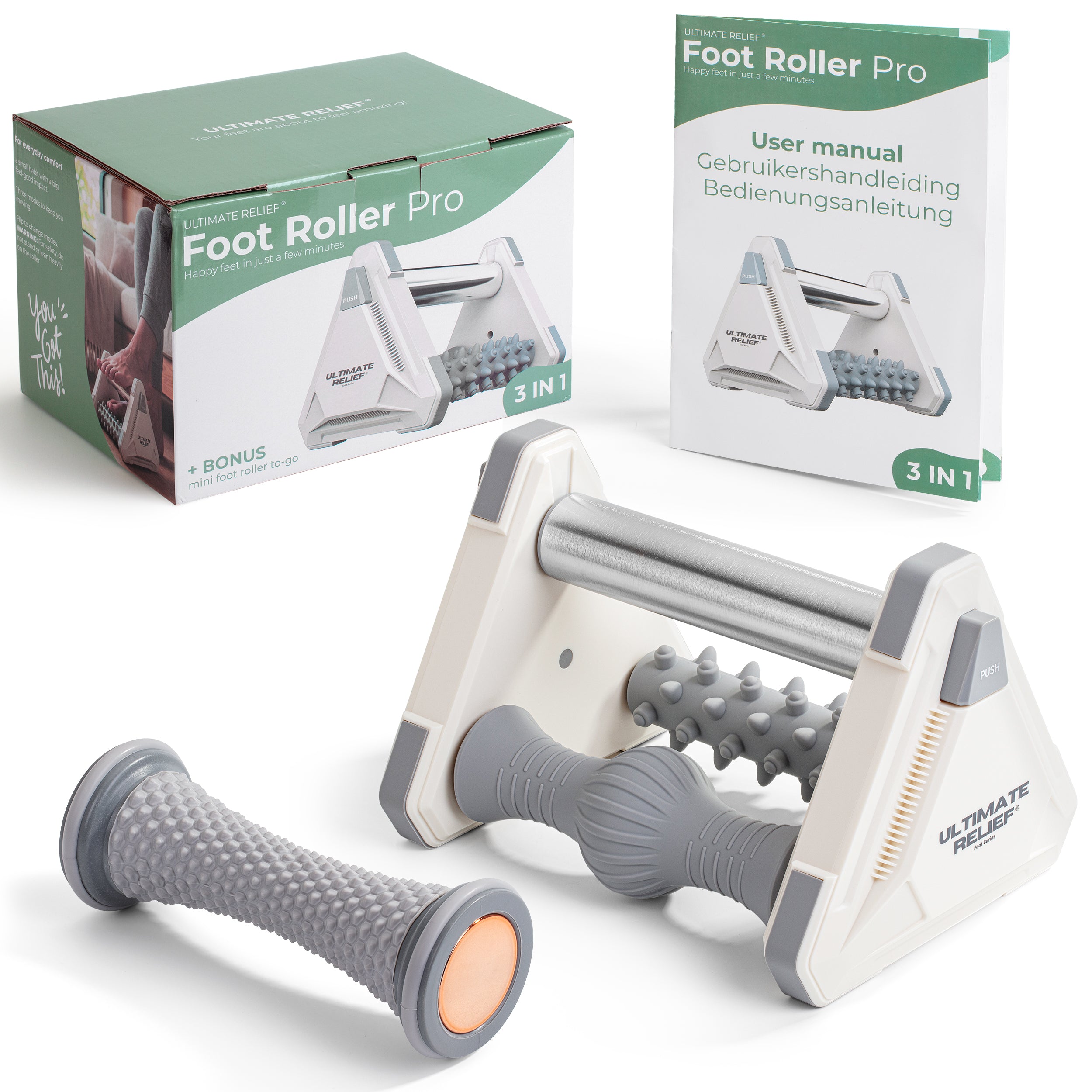 3-in-1 Voetroller Pro